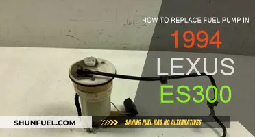 Replacing the Fuel Pump in Your 1994 Lexus ES300