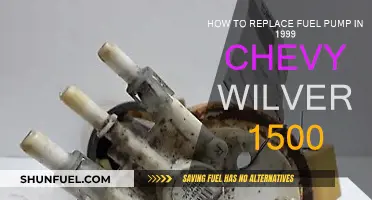 Replacing Fuel Pump in '99 Chevy Wilverado 1500: Step-by-Step Guide