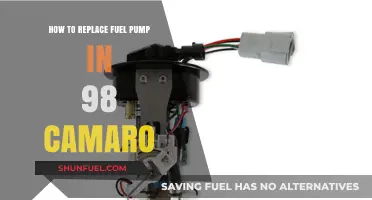 DIY Fuel Pump Replacement Guide for 1998 Camaro Owners