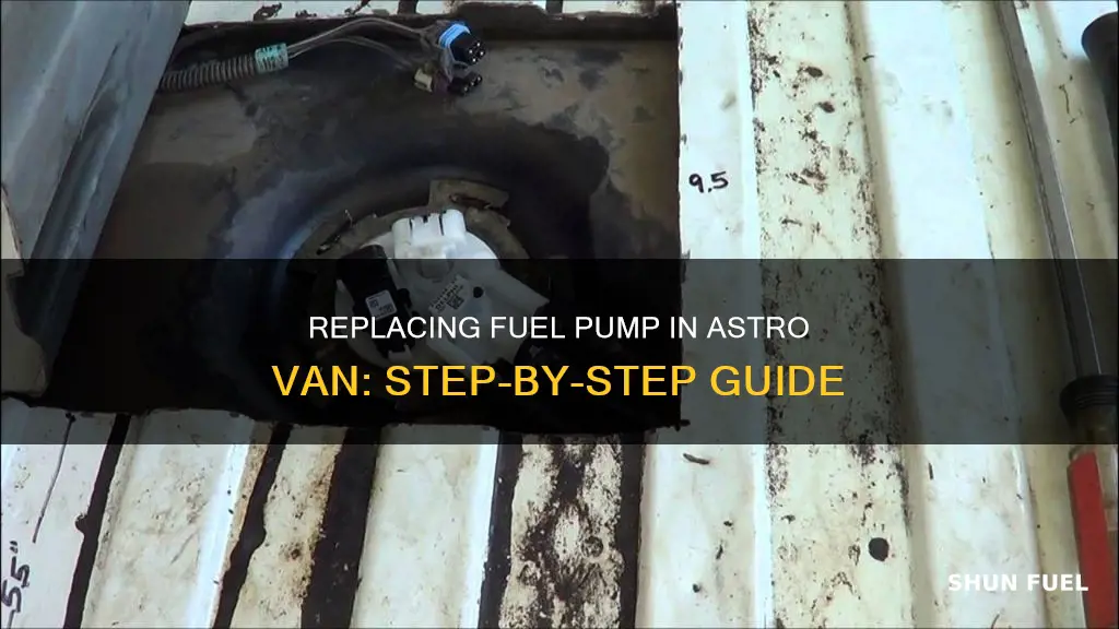 how to replace fuel pump in an astro van