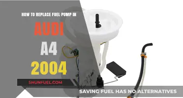 DIY Guide: Replacing the Fuel Pump in a 2004 Audi A4