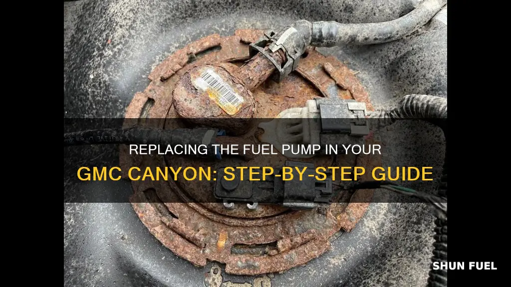 how to replace fuel pump in gmc canyon