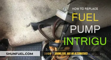 Replacing Fuel Pumps: Intrigue's Guide to DIY Repair