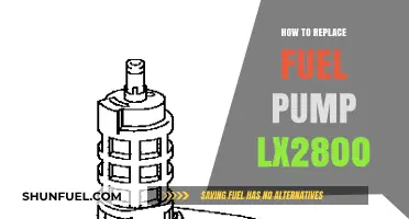 Step-by-Step Guide to Replacing the Fuel Pump in an LX2800