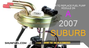 Replacing Fuel Pump Module in 2007 Suburban: Step-by-Step Guide