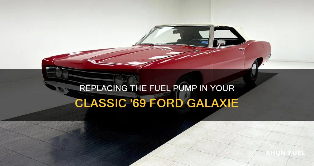 how to replace fuel pump on 1969 ford galaxie