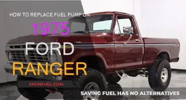 Replacing the Fuel Pump in a Classic Ford Ranger