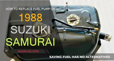 Replacing the Fuel Pump in a Suzuki Samurai: DIY Guide