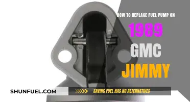DIY Guide: Replacing the Fuel Pump on a 1989 GMC Jimmy