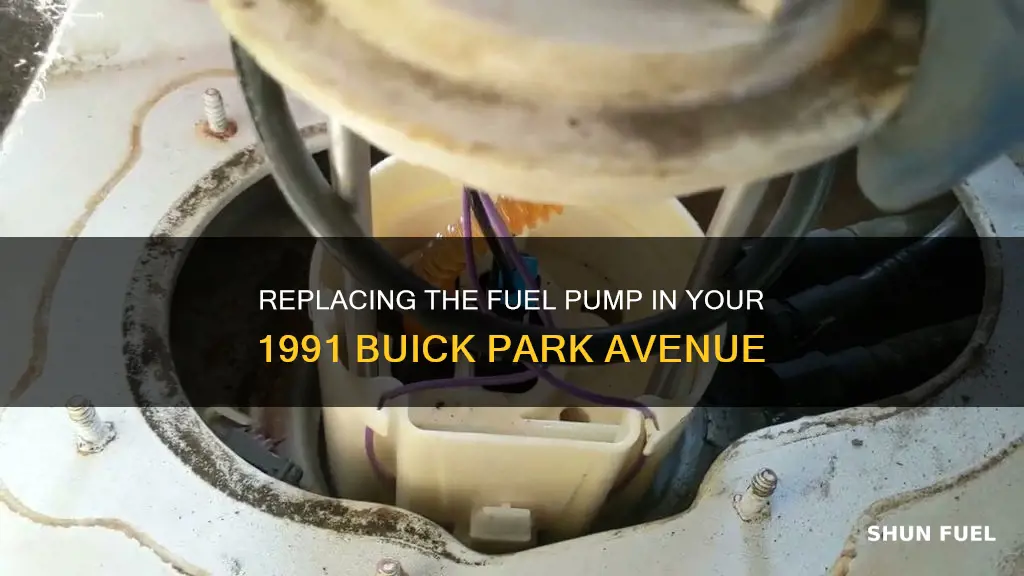 how to replace fuel pump on 1991 buick park ave