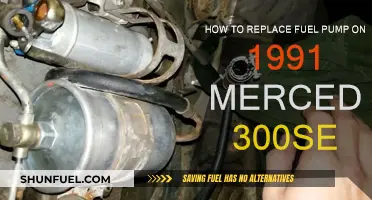 Replacing the Fuel Pump in Your 1991 Mercedes 300SE: Step-by-Step Guide