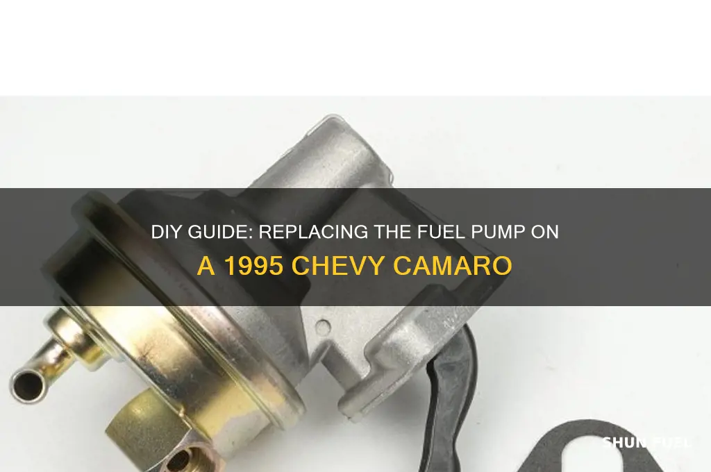 how to replace fuel pump on 1995 chevy camaro