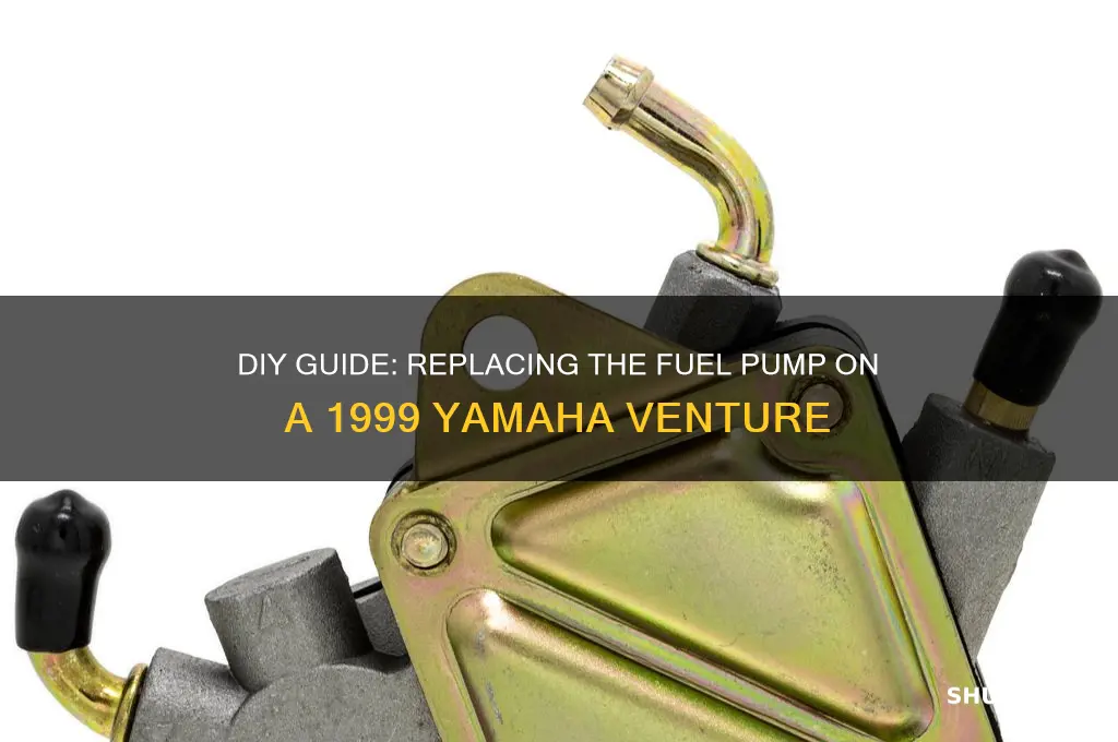 how to replace fuel pump on 1999 yamaha venture