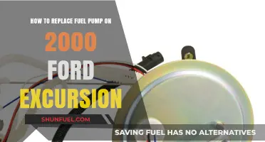 DIY Guide: Replacing the Fuel Pump on a 2000 Ford Excursion