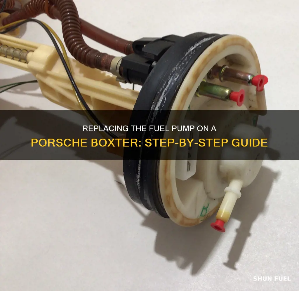 how to replace fuel pump on 2000 porsche boxter