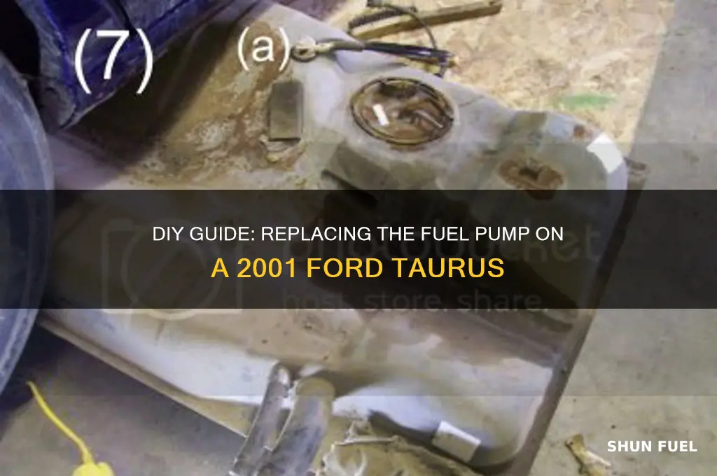 how to replace fuel pump on 2001 ford taurus