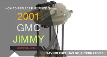 Replacing the Fuel Pump in Your 2001 GMC Jimmy