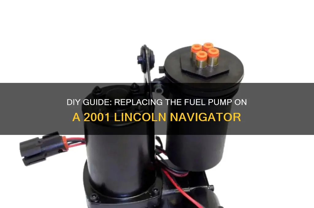how to replace fuel pump on 2001 lincoln navigator