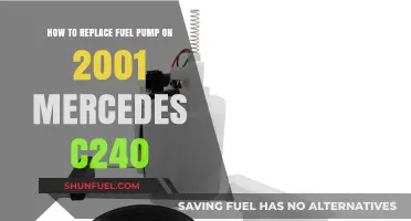 DIY Guide: Replacing the Fuel Pump on a 2001 Mercedes C240