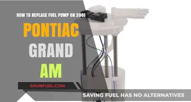 DIY Guide: Replacing the Fuel Pump on a 2001 Pontiac Grand Am