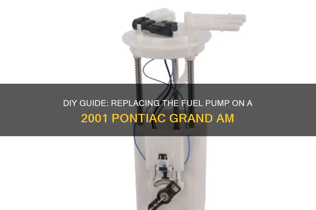 how to replace fuel pump on 2001 pontiac grand am