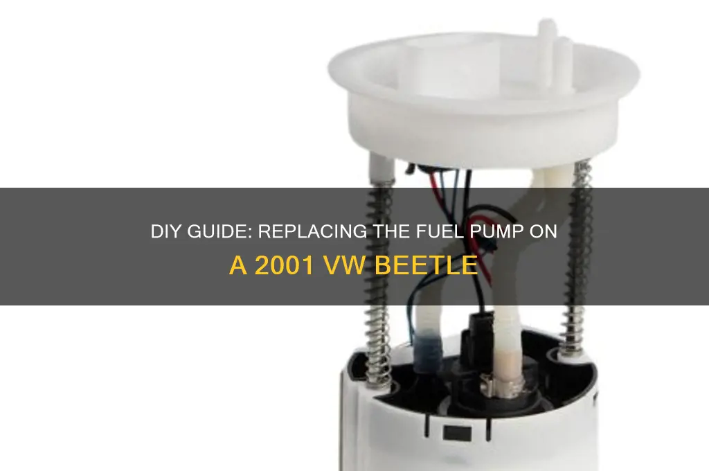 how to replace fuel pump on 2001 vw beetle