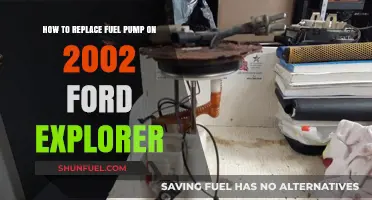 DIY Guide: Replacing the Fuel Pump on a 2002 Ford Explorer