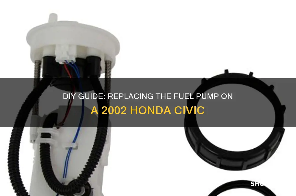 how to replace fuel pump on 2002 honda civic