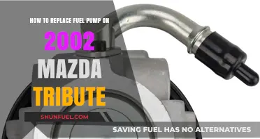 DIY Guide: Replacing the Fuel Pump on a 2002 Mazda Tribute