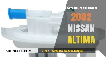 DIY Guide: Replacing the Fuel Pump on a 2002 Nissan Altima