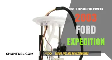 DIY Guide: Replacing the Fuel Pump on a 2003 Ford Expedition