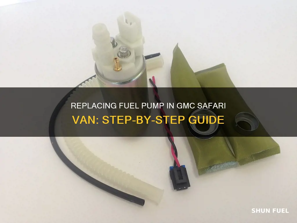 how to replace fuel pump on 2003 gmc safari van