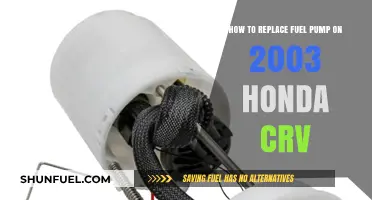 DIY Guide: Replacing the Fuel Pump on a 2003 Honda CR-V