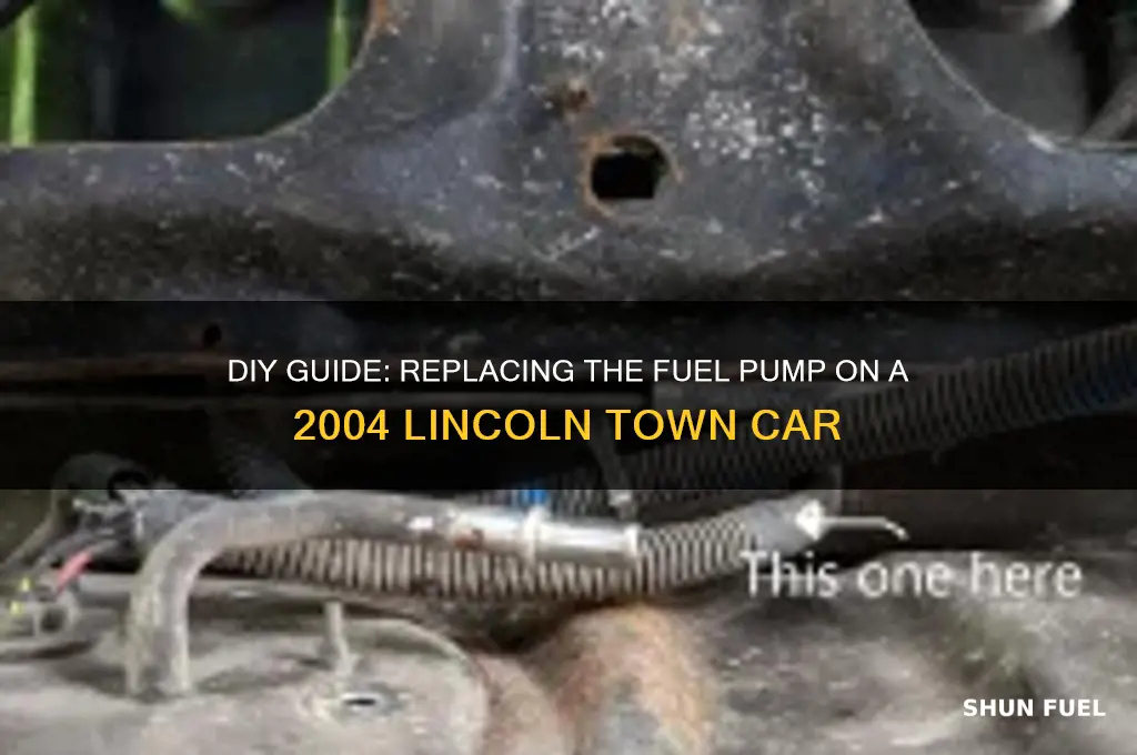 how to replace fuel pump on 2004 lincoln town car