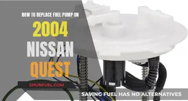 Replacing Fuel Pump in 2004 Nissan Quest: Step-by-Step Guide