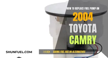 Replacing Fuel Pump in Toyota Camry (2004): Step-by-Step Guide