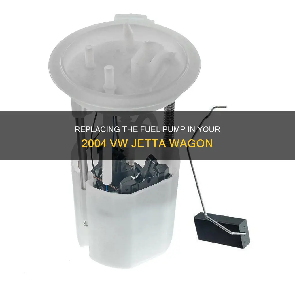 how to replace fuel pump on 2004 vw jetta wagon