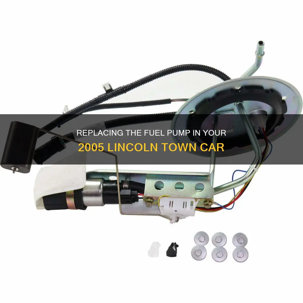 how to replace fuel pump on 2005 lincoln towncar