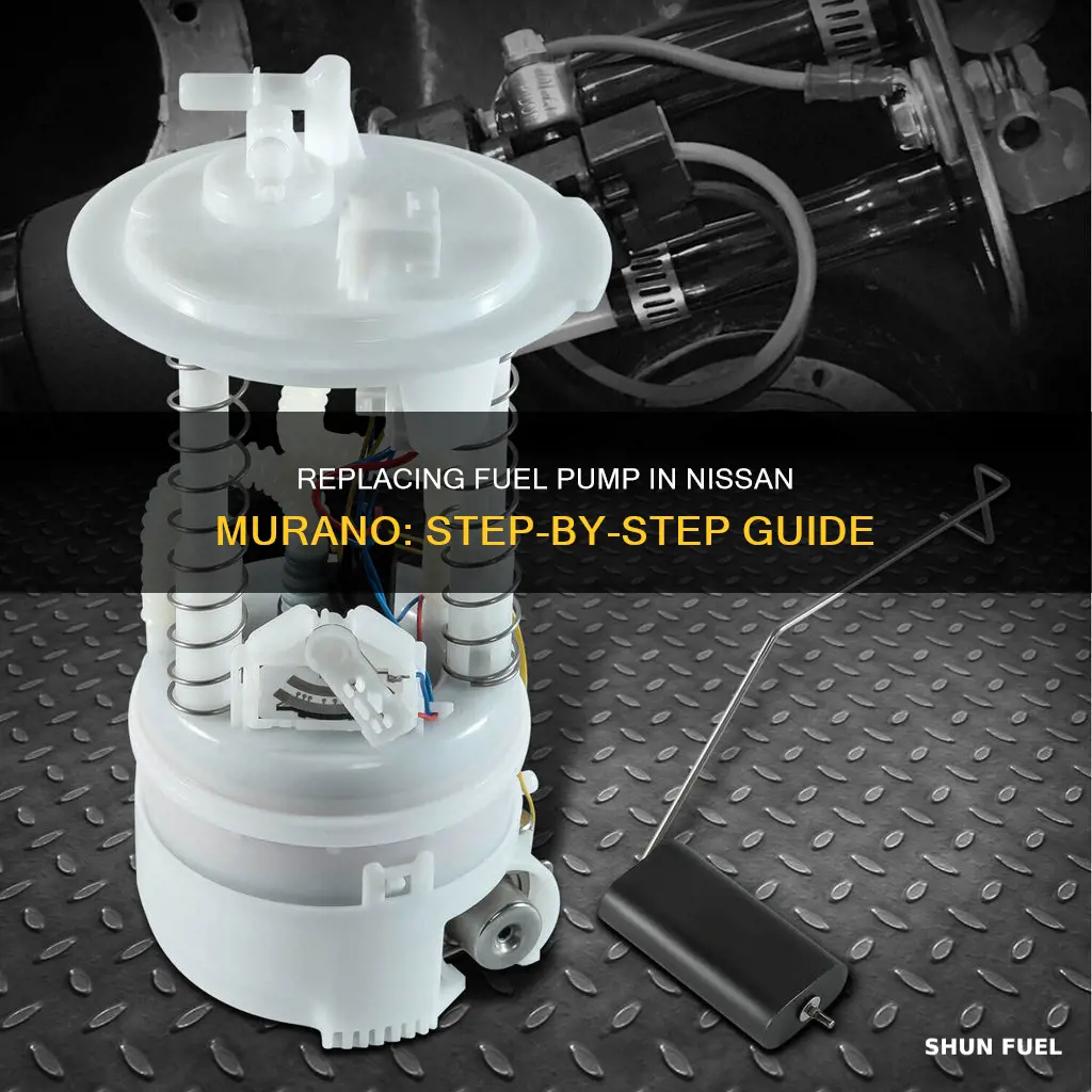 how to replace fuel pump on 2005 nissan murano