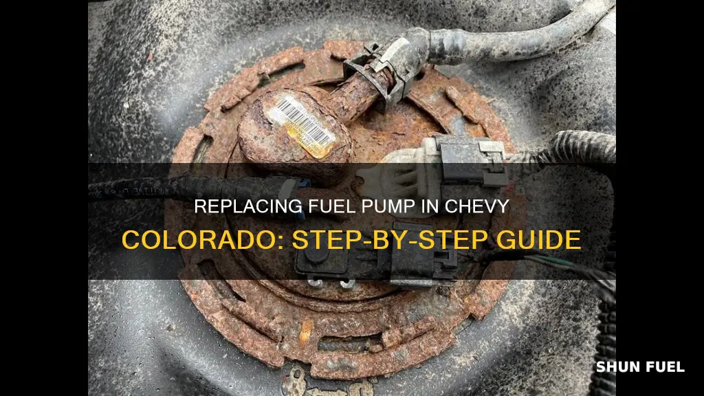 how to replace fuel pump on 2006 chevy colorado