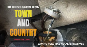 Replacing Fuel Pump in 2006 Town and Country: Step-by-Step Guide