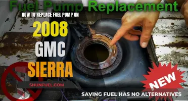 Replacing the Fuel Pump in Your 2008 GMC Sierra