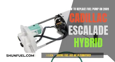 Replacing the Fuel Pump in a 2009 Cadillac Escalade Hybrid