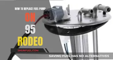 Replacing Fuel Pump in 95 Rodeo: Step-by-Step Guide