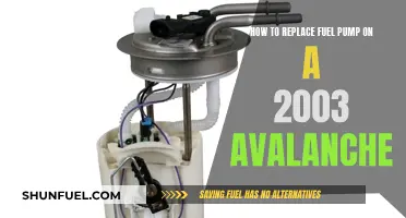 Replacing the Fuel Pump in a 2003 Avalanche: Step-by-Step Guide