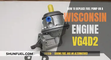 Replacing Fuel Pump on Wisconsin VG4D2 Engine: Step-by-Step Guide