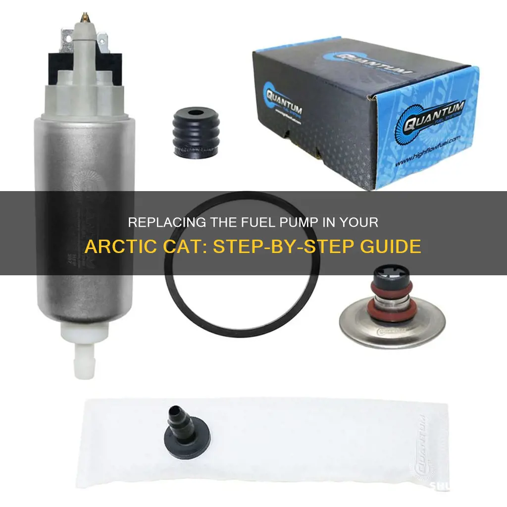 how to replace fuel pump on arctic cat