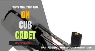 Replacing Fuel Pump on Cub Cadet: Step-by-Step Guide