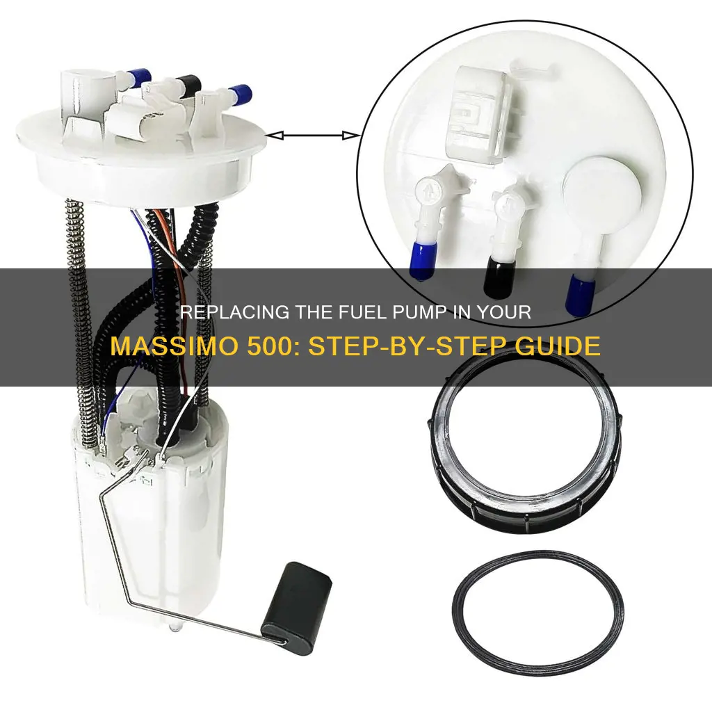 how to replace fuel pump on massimo 500