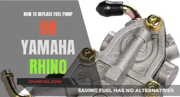 Replacing a Fuel Pump in a Yamaha Rhino: Step-by-Step Guide